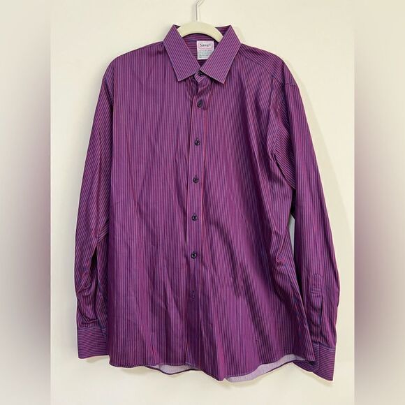 Men’s 100% Handmade Dress Shirt. Pristine Condition, Size XL